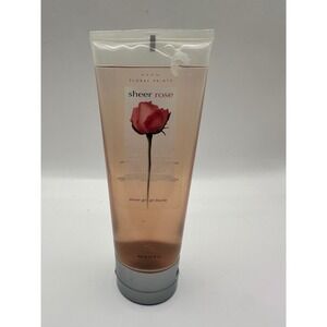 Avon Floral Prints Sheer Rose Shower‎ Gel, 6.7 fl oz New Sealed Rare
